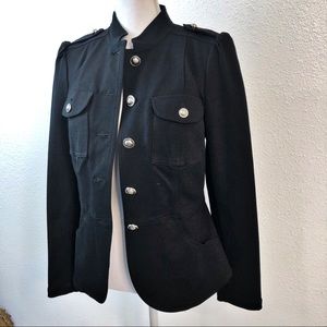 NWOT INC BLACK MILITARY STYLE JACKET